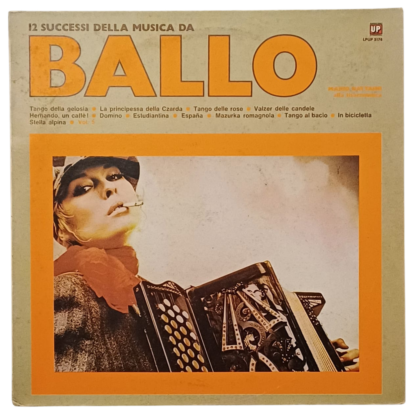 Mario Battaini – 12 Successi Della Musica Da Ballo |Vinile LP–1978 |(VG+)TRV0132