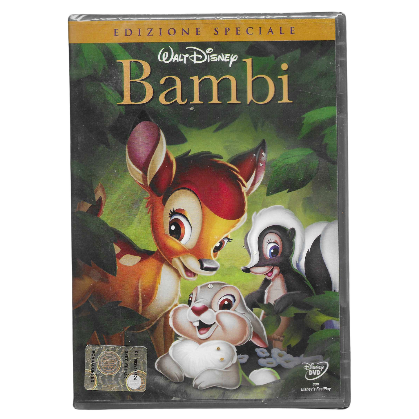 DVD Editoriale "Bambi - Edizione Speciale" - Walt Disney - NUOVO - TRD0040