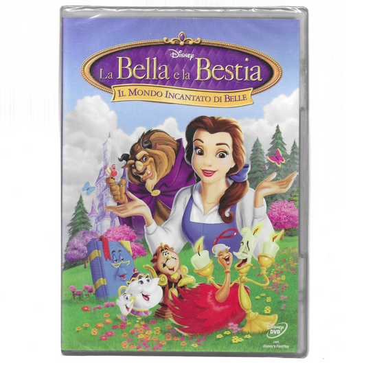 DVD "La Bella e la Bestia - Il Mondo Incantato di Belle" (1998) - Edizione Disney - Nuovo - TRD0059
