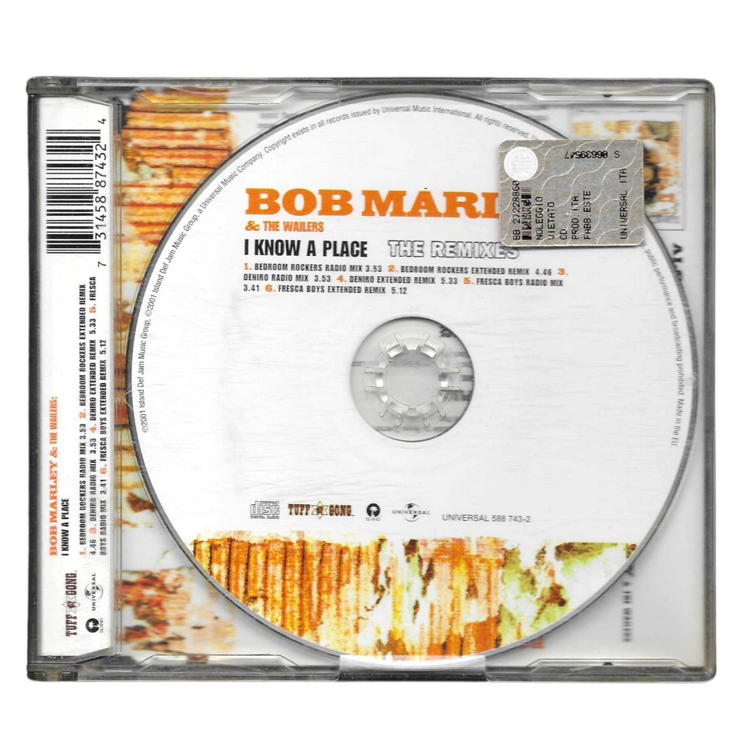 Bob Marley & The Wailers – I Know A Place (The Remixes) | CD Single | TR0221