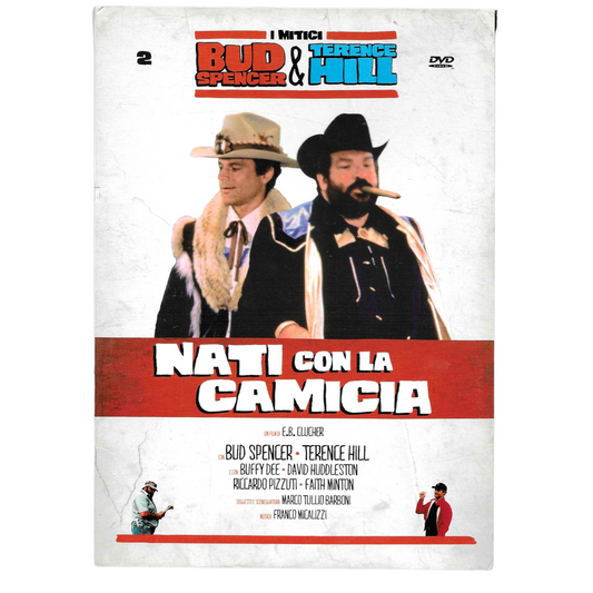 DVD Editoriale "Nati con la camicia" - I Mitici Bud Spencer & Terence Hill - NUOVO - TRD0050