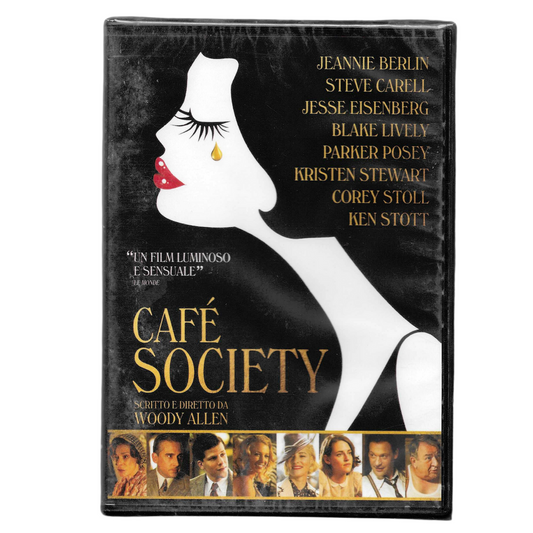DVD "Café Society" (2016) – Edizione Sigillata - NUOVO - TRD0126