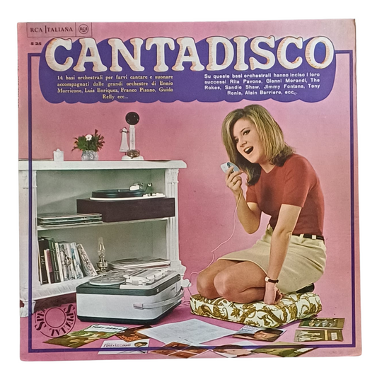 Cantadisco | LP RCA S25 | Compilation Italiana| OTTIME CONDIZIONI (VG+) |TRV0020