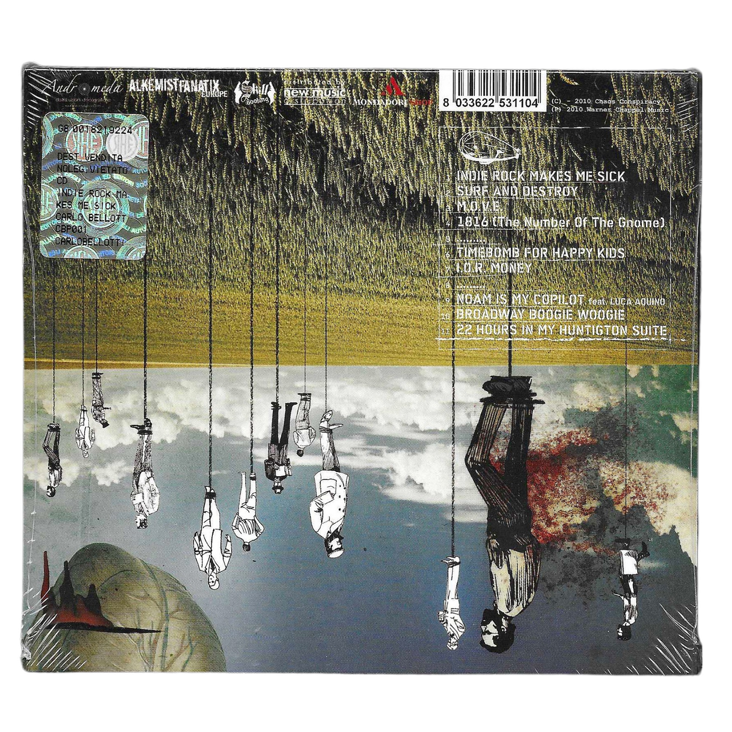 Chaos Conspiracy – Indie Rock Makes Me Sick| CD CBP001 | NUOVO - TR0254