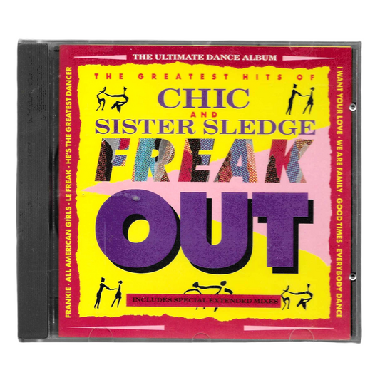 Chic AND Sister Sledge - Freak Out - CD Album - Disco Funk -Ottime Condizioni- TR0095