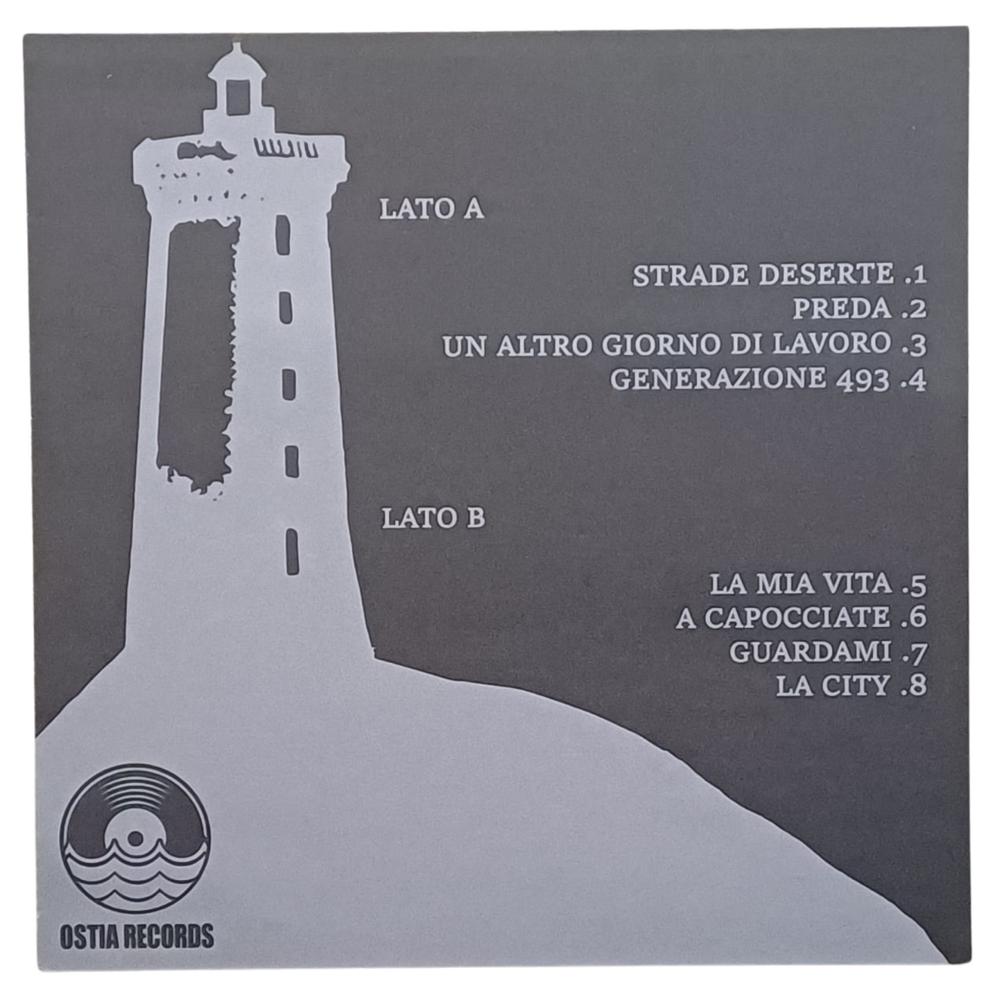 City 493 – Acque Immobili | LP Blu – Ostia Records OS-002 | (M) TRV0117