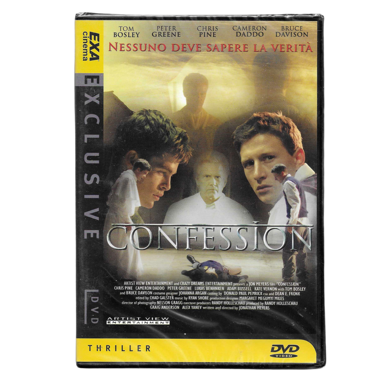 DVD Confession - Nessuno Deve Sapere la Verità – NUOVO - TR0141