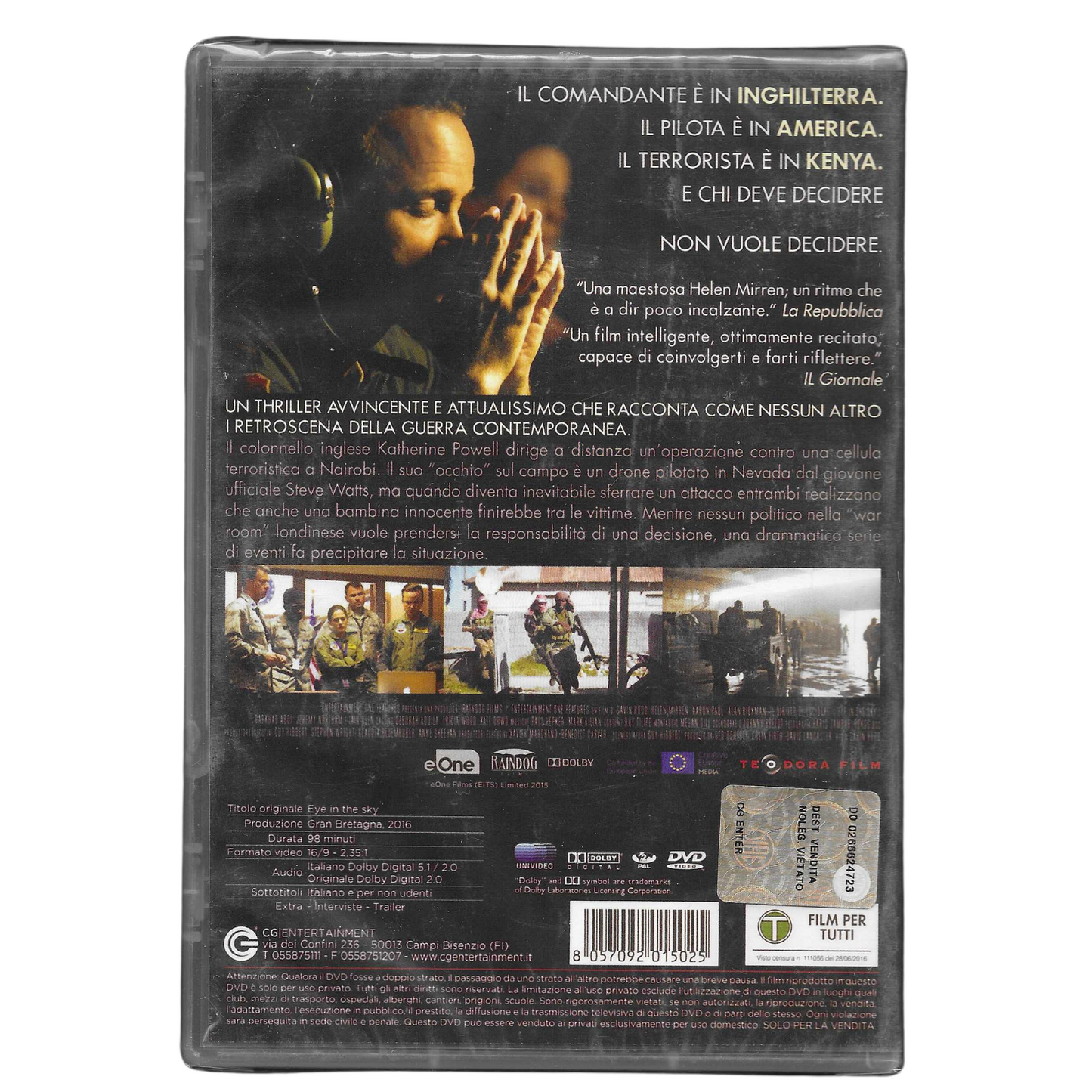 DVD "Il diritto di uccidere" (2015) – NUOVO - TRD0107