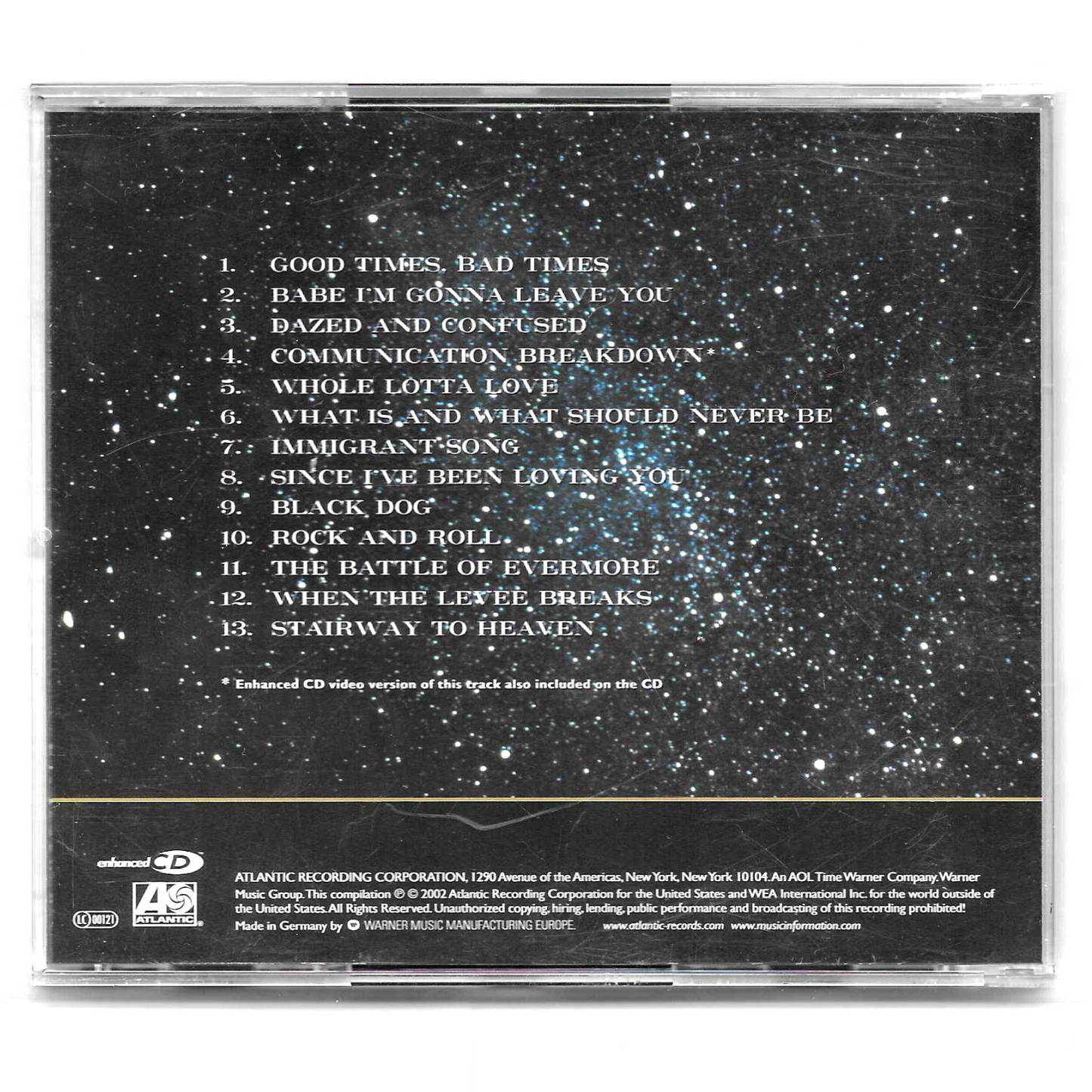 Led Zeppelin - Early Days: The Best of Led Zeppelin, Vol. 1 | CD Compilation 1999 | Rock | Ottime Condizioni TR0047