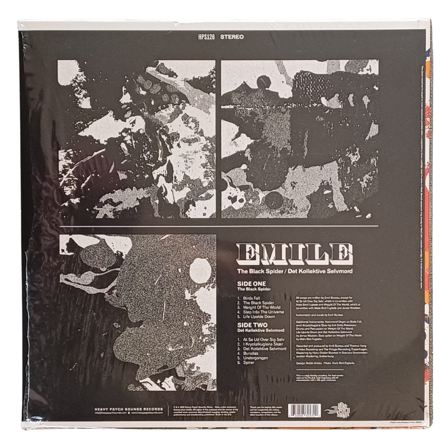 Emile – The Black Spider / Det Kollektive Selvmord | LP–HPS126 | (M) TRV0074