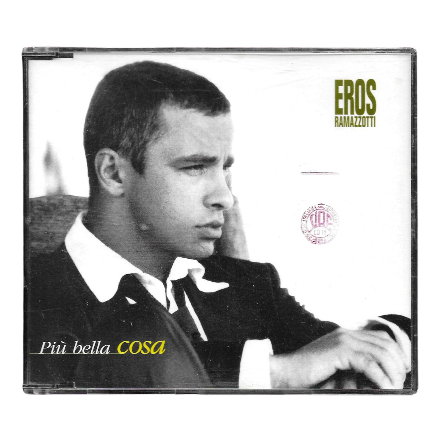 Eros Ramazzotti - Più Bella Cosa | CD Singolo Pop Italiano | COME NUOVO- TR0105