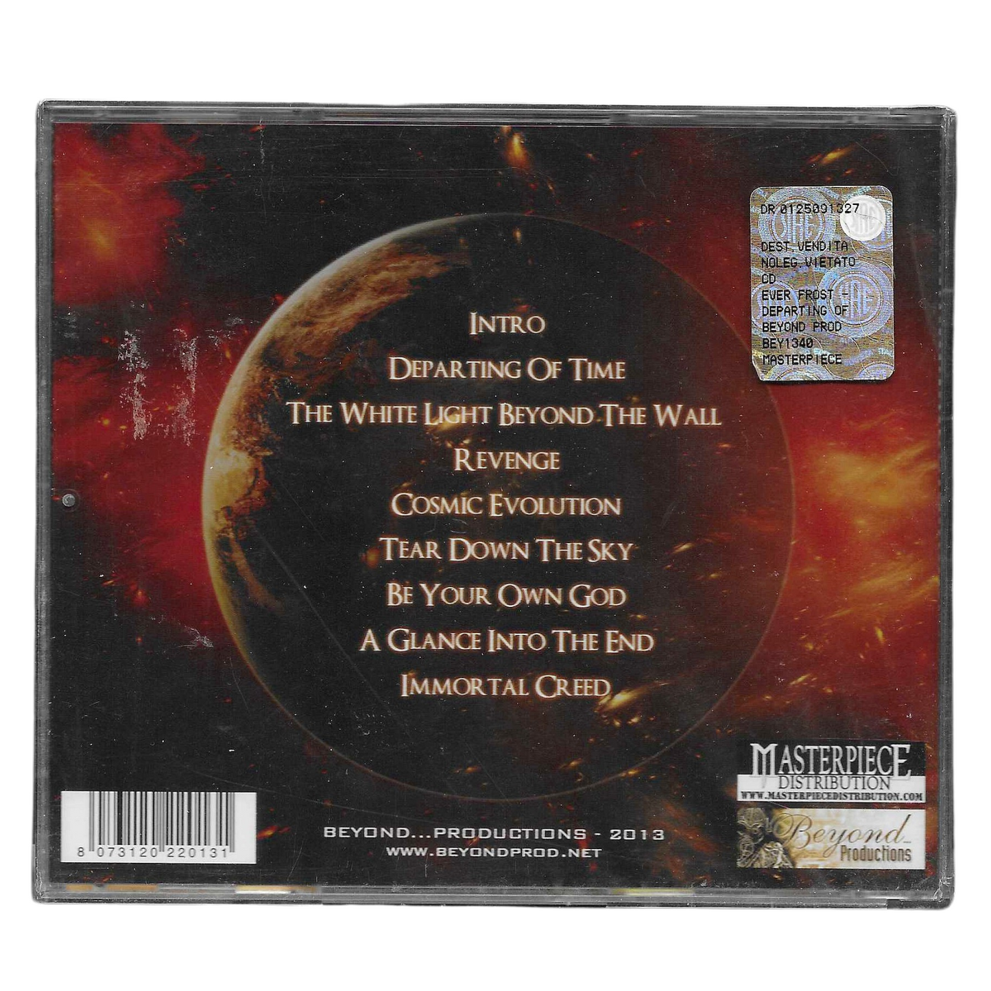 Ever-Frost – Departing Of Time | CD 2013 BEY.1340 | NUOVO - TR0260