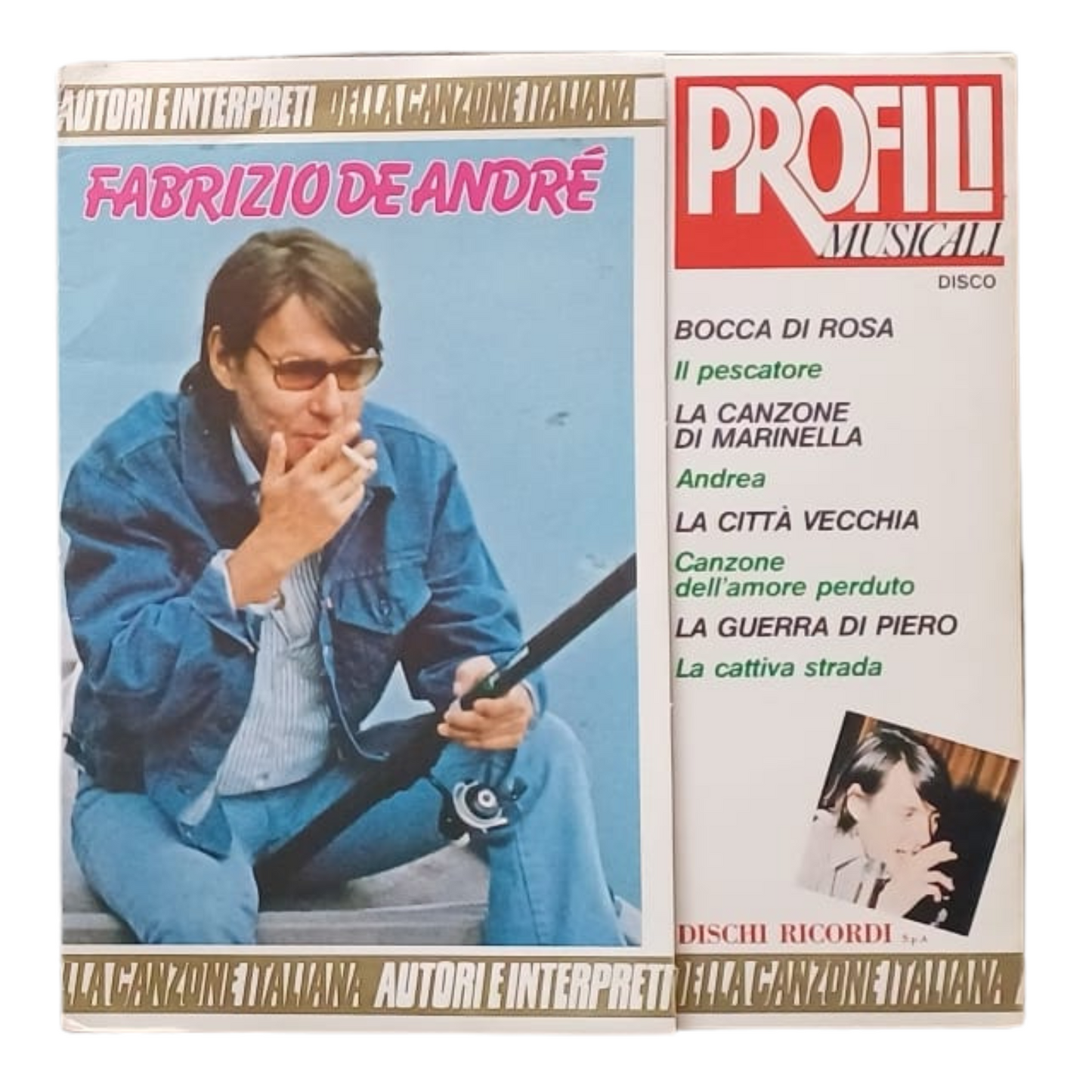Fabrizio De André - Profili Musicali | LP 33 Giri 1982 | OTTIME CONDIZIONI-TRV0002