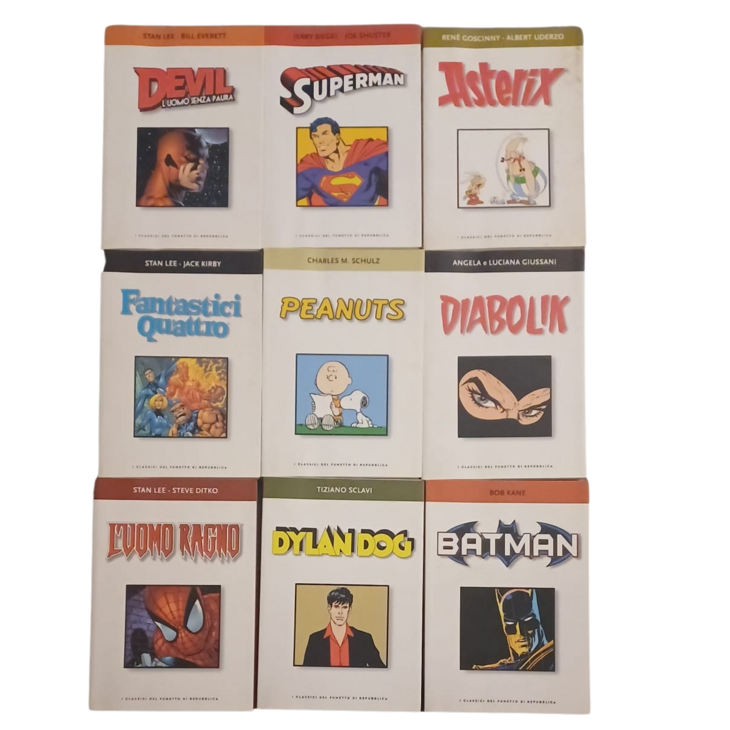 FUMETTI i CLASSICI di REPUBBLICA | 9 pz | OTTIME CONDIZIONI-TRL0021