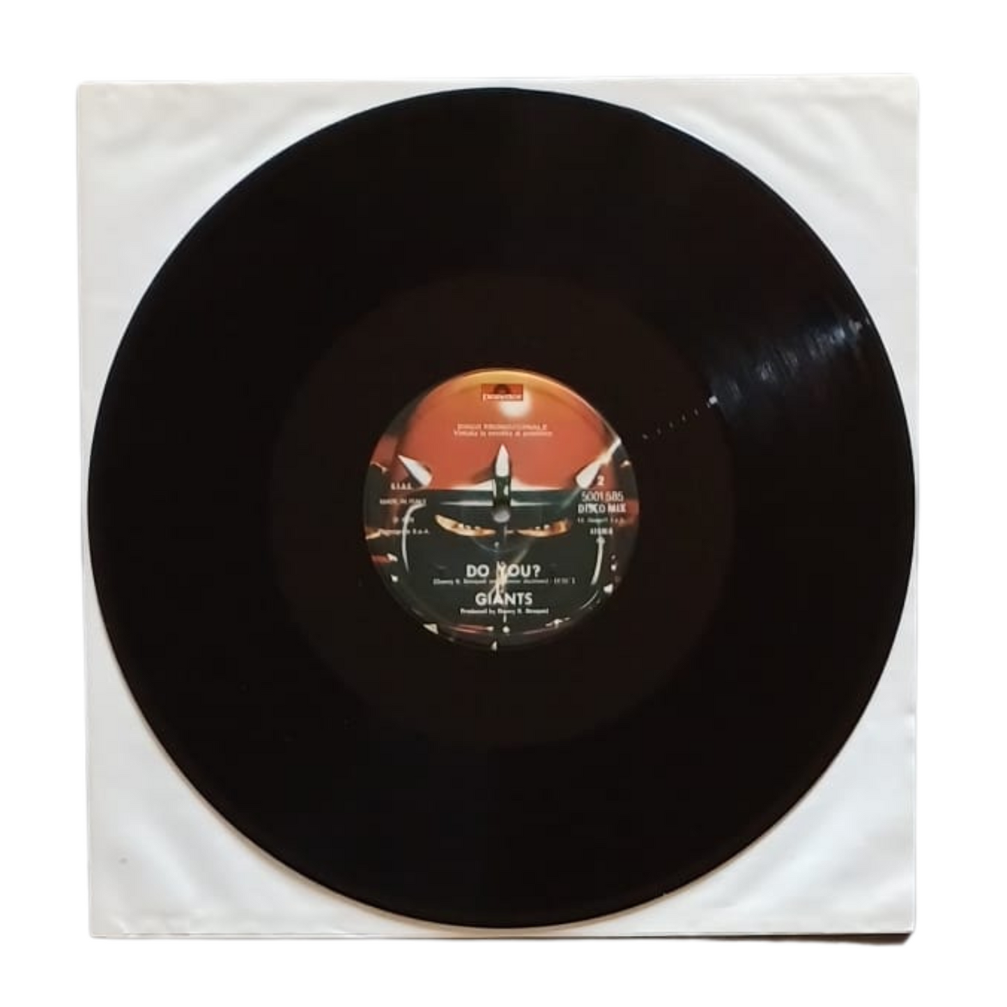 Giants – Backdoor - Man Do You? | Vinile 12" 45 Giri | BUONE CONDIZIONI-TRV0009
