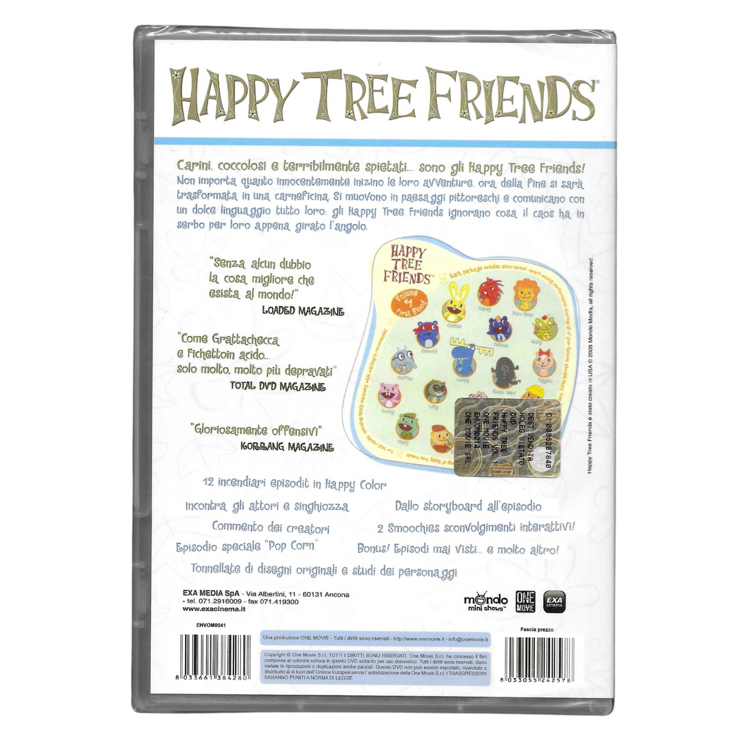 DVD Happy Tree Friends - Primo Sangue (Volume 1) - TRD0136