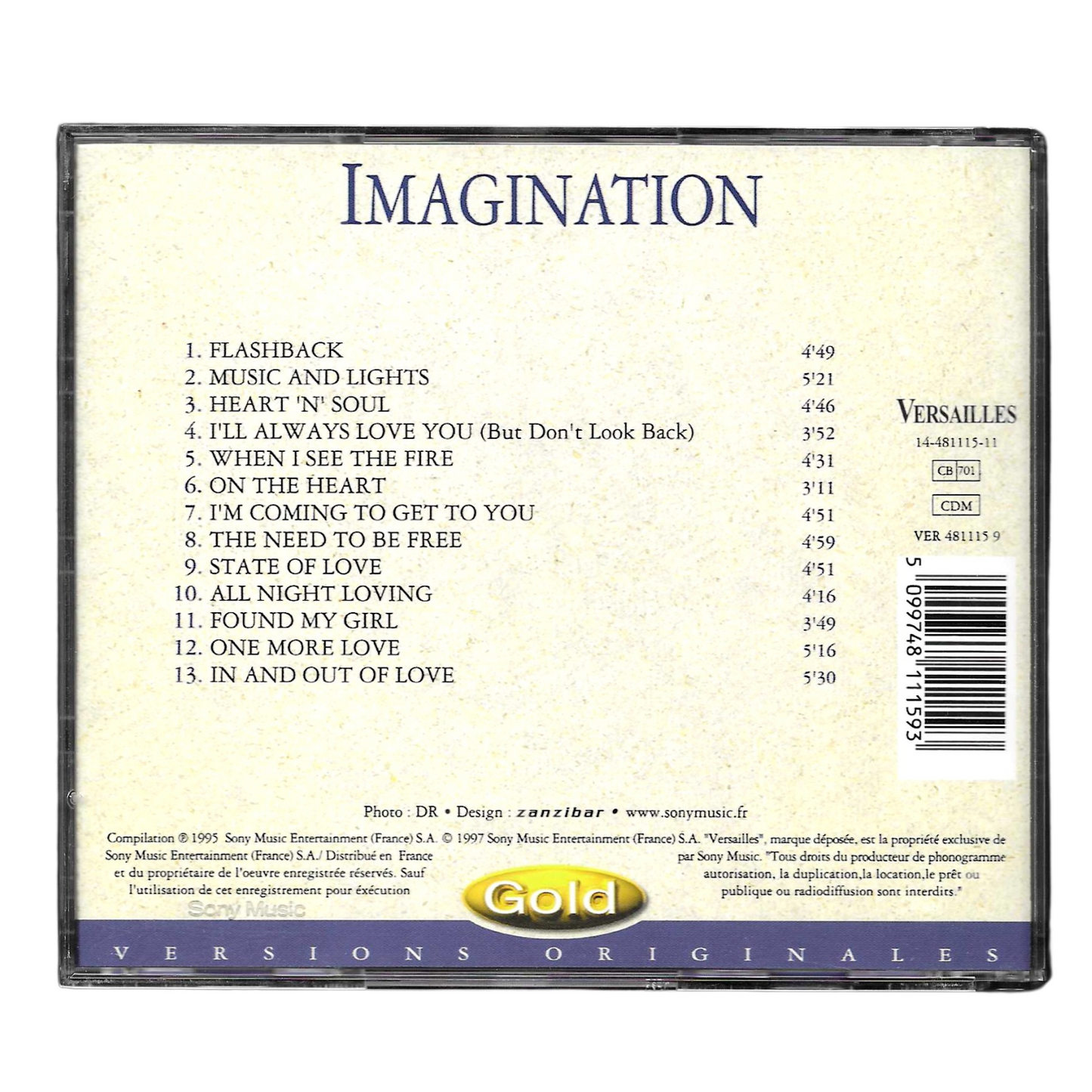 Imagination - Gold CD | Greatest Hits | Dance, Funk, Soul | COME NUOVO - TR0159