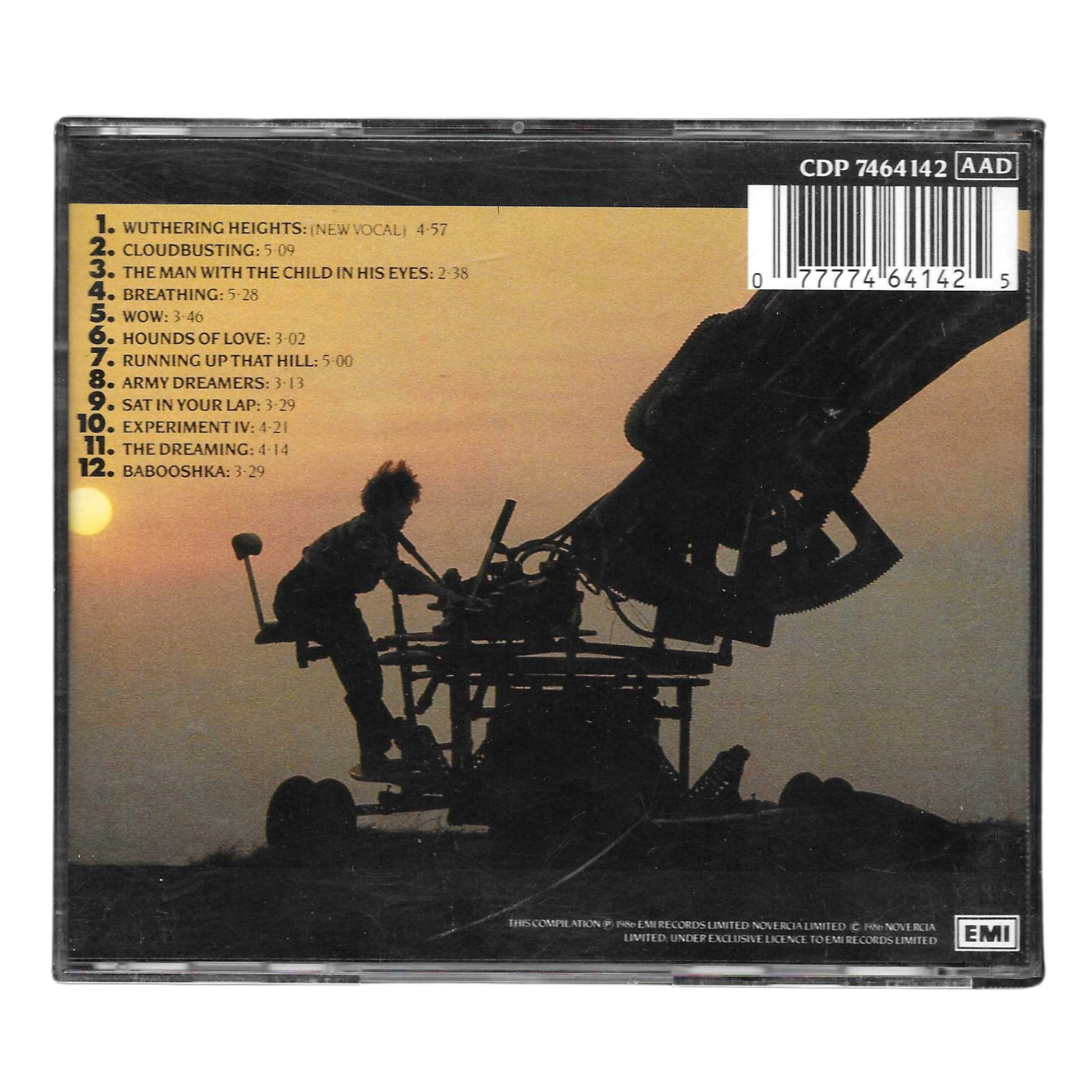 Kate Bush – The Whole Story | CD 1986 EMI | OTTIME CONDIZIONI - TR0243