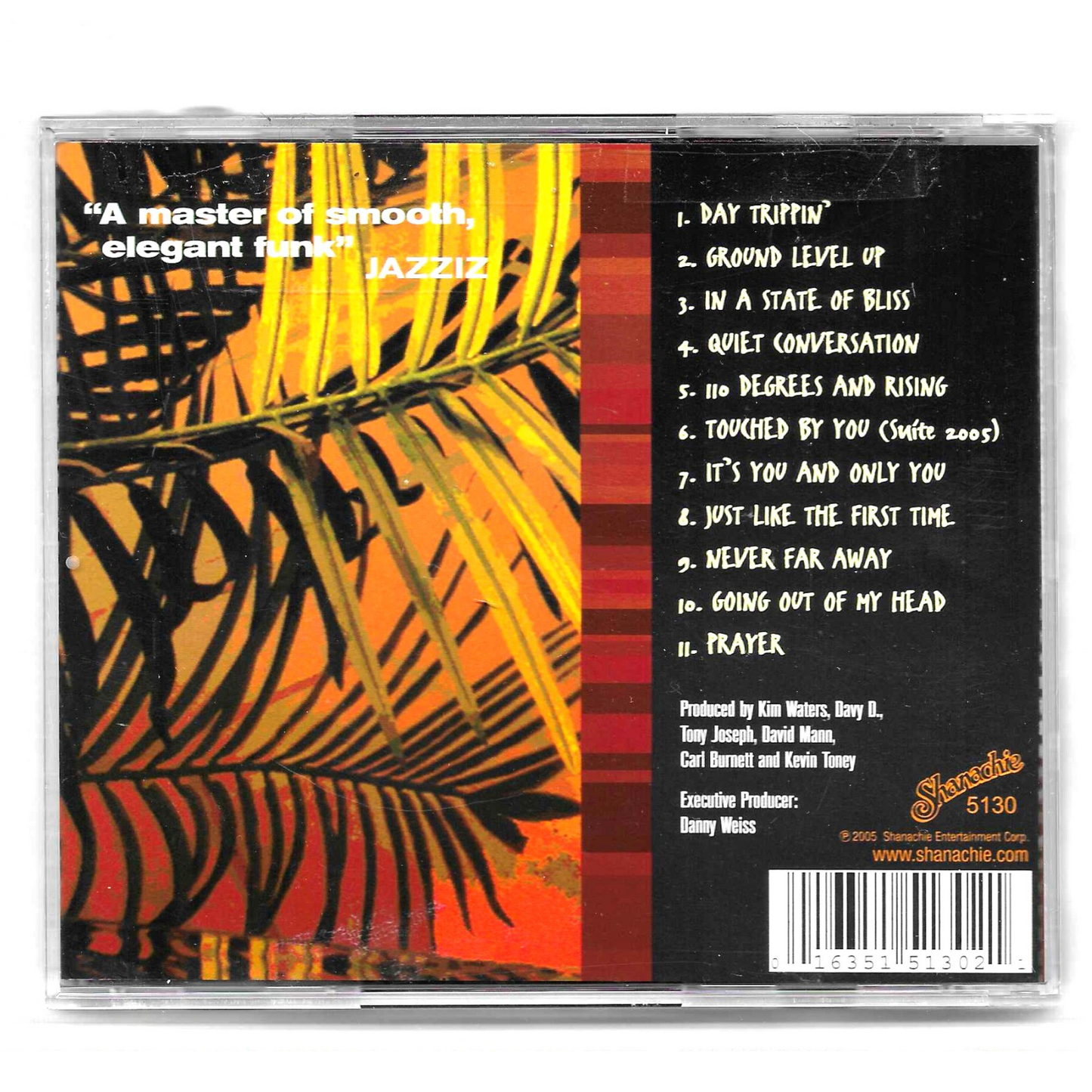 Kevin Toney - 110° and Rising | CD Album Smooth Jazz Fusion | Ottime Condizioni - TR0124