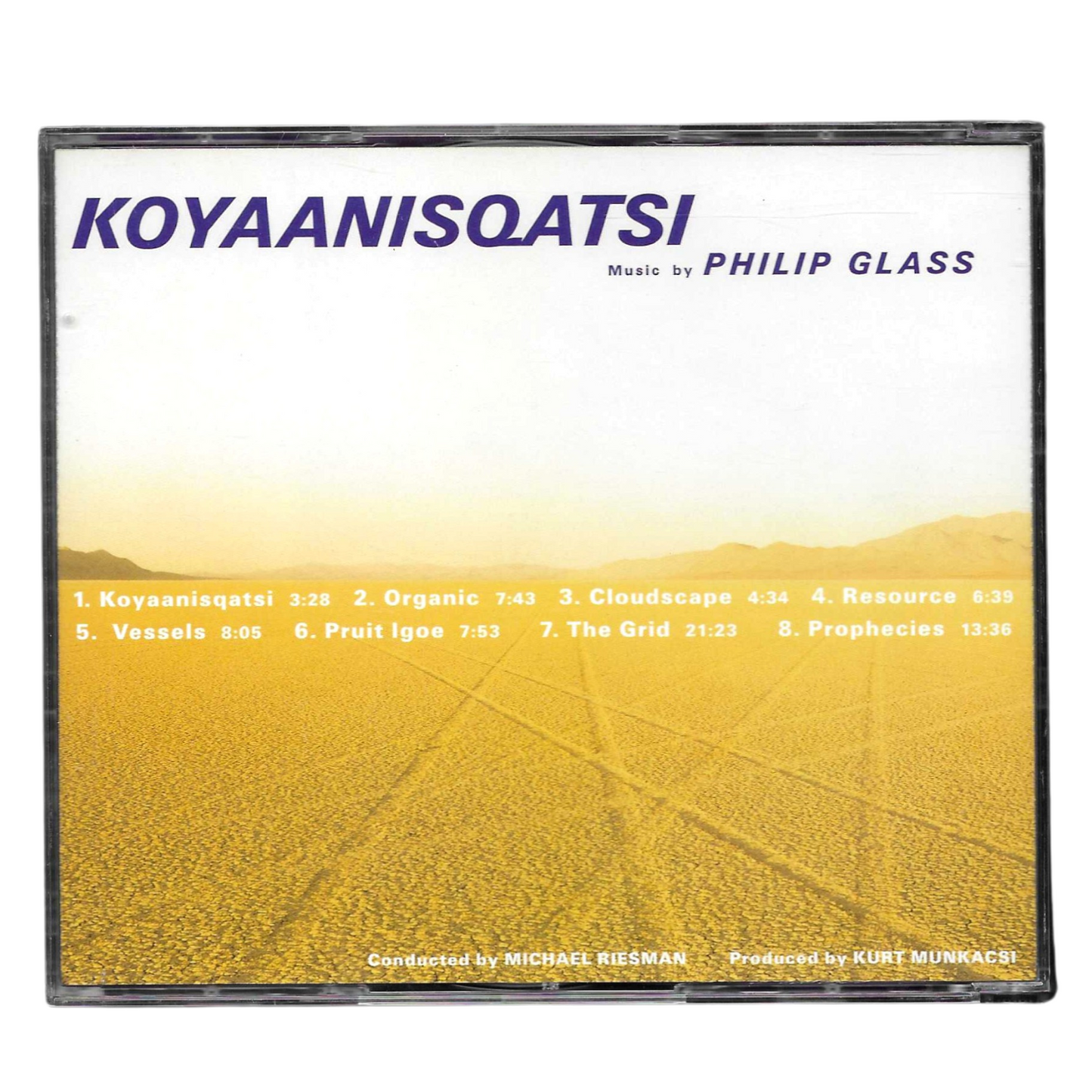 Philip Glass - Koyaanisqatsi | CD Colonna Sonora Minimal | Ottime Condizioni - TR0129