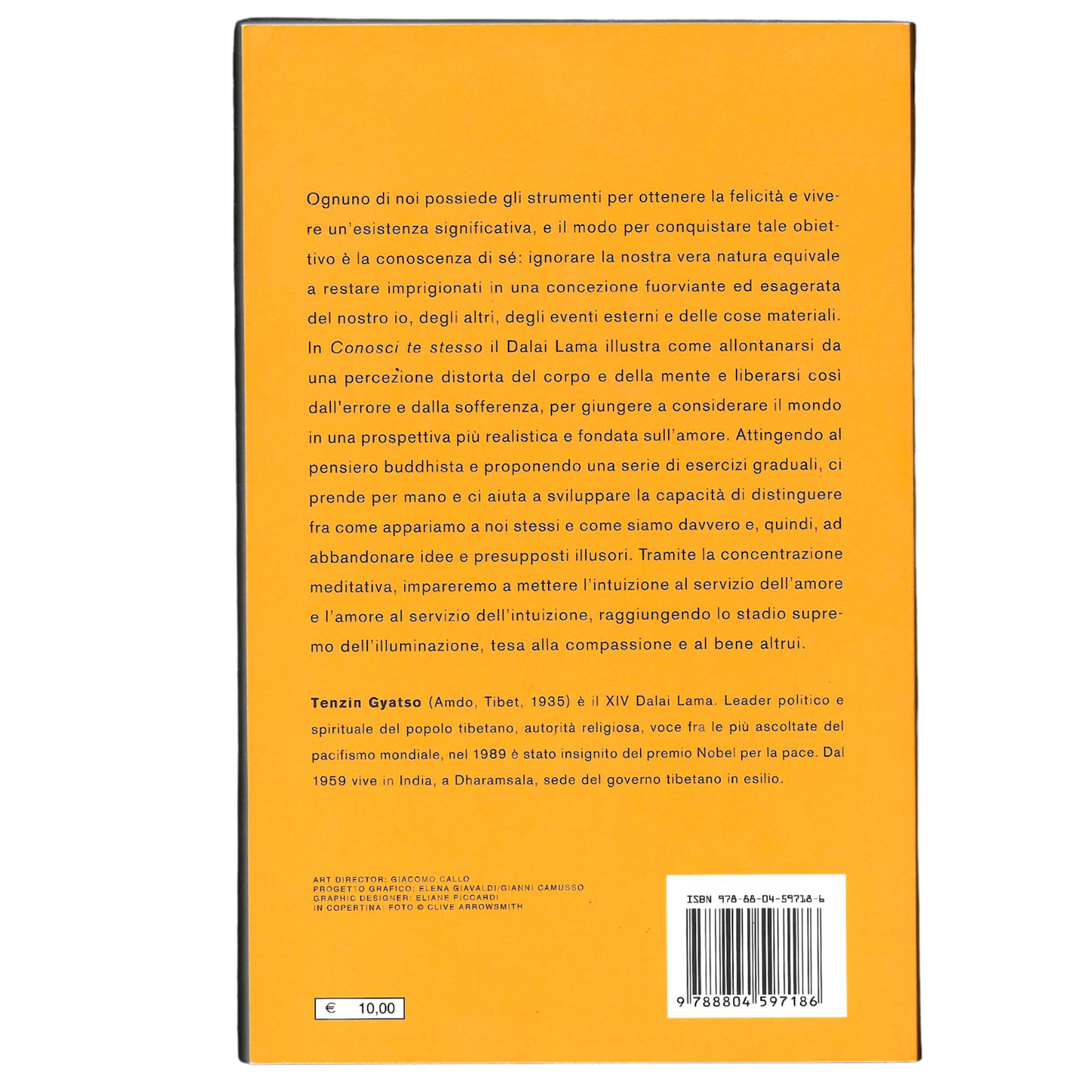 Dalai Lama - Conosci Te Stesso | Spiritualità, Crescita Personale, Filosofia Buddhista | COME NUOVO- TRL0009