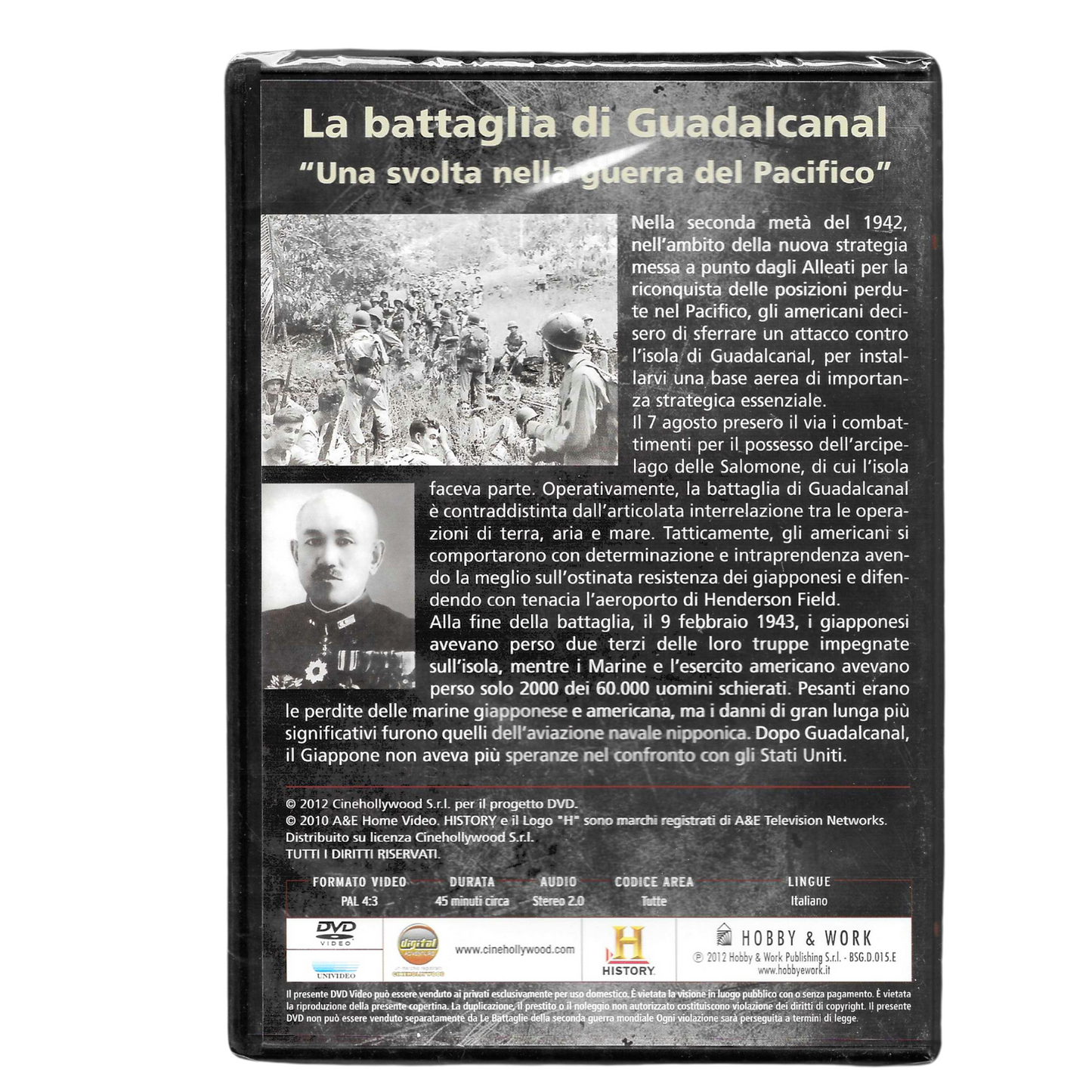 LA BATTAGLIA DI GUADALCANAL - LE BATTAGLIE DELLA SECONDA GUERRA MONDIALE - NUOVO - TRD0170