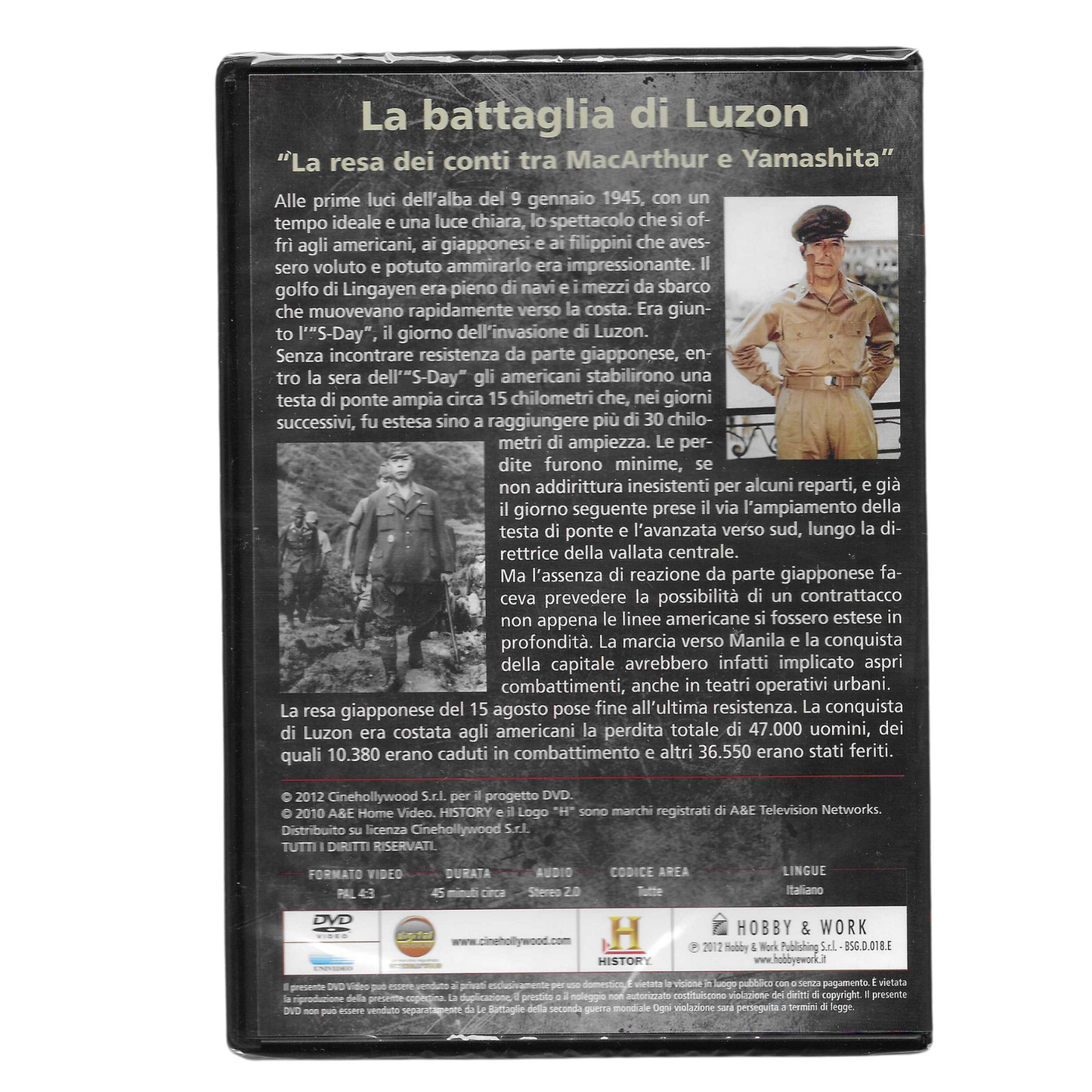 LA BATTAGLIA DI LUZON - LE BATTAGLIE DELLA SECONDA GUERRA MONDIALE - NUOVO- TRD0172