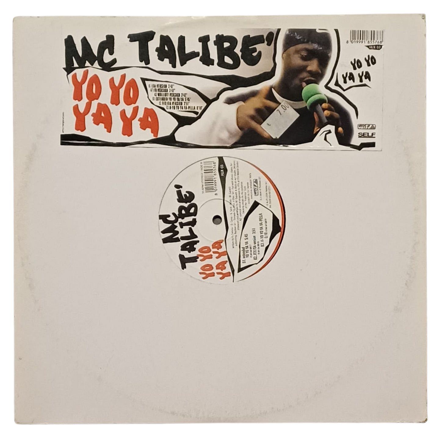 MC Talibé – Yo Yo Ya Ya | Vinile 12" 33⅓ RPM – Hands Up Records | (VG) TRV0140