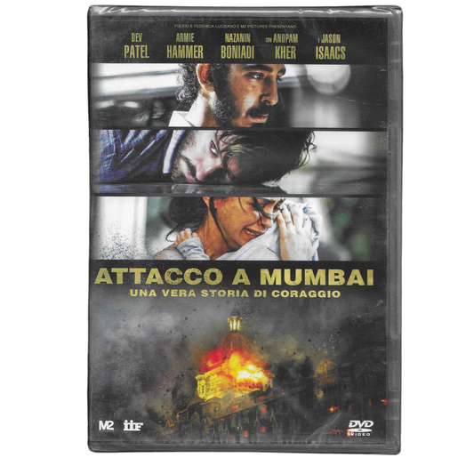 DVD "Attacco a Mumbai - Una Vera Storia di Coraggio" (2018) – Edizione M2 Pictures - NUOVO - TRD0074