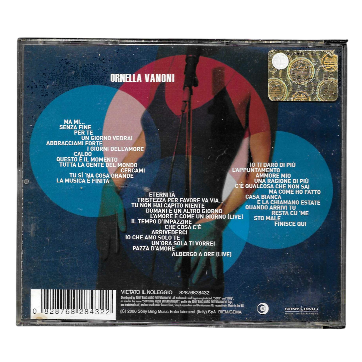 Ornella Vanoni - Flashback Collection | CD Compilation 2006 | 36 Brani | OTTIME CONDIZIONI - TR0088