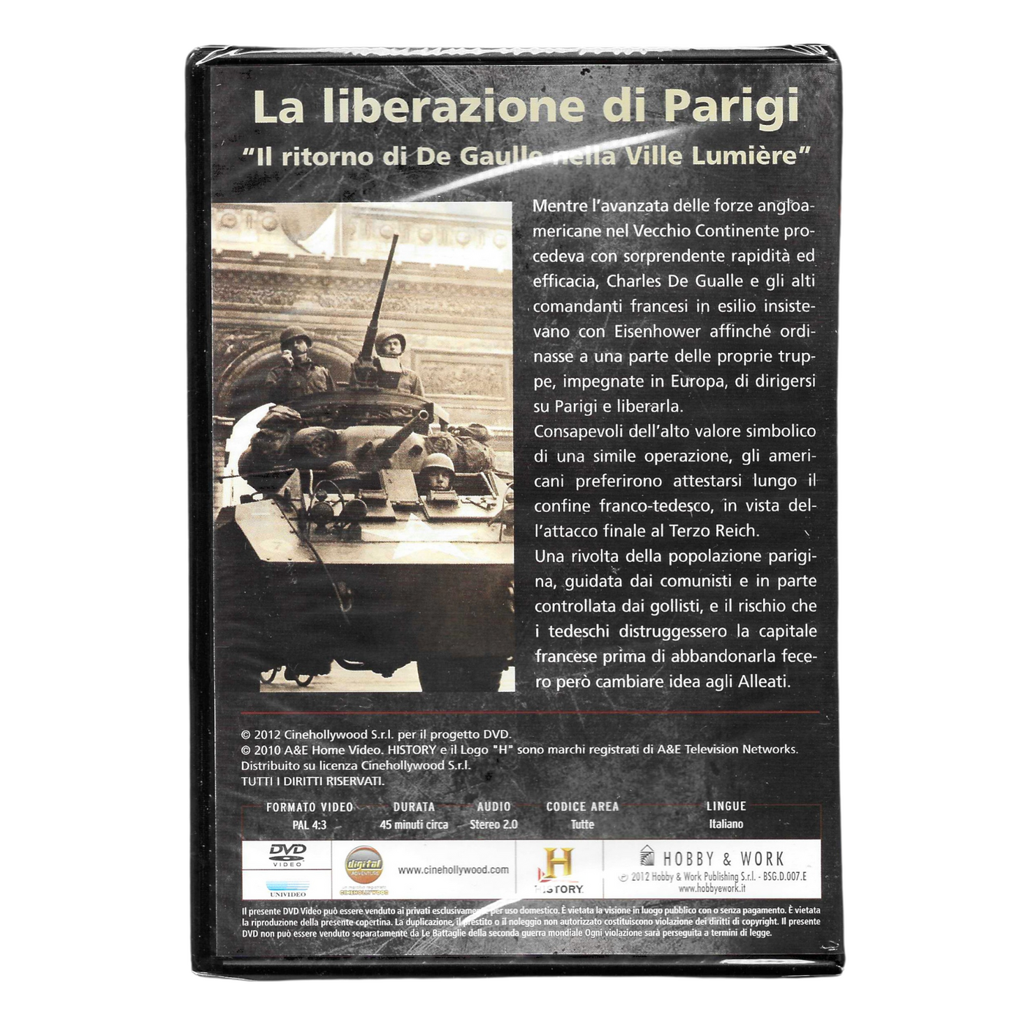 LA LIBERAZIONE DI PARIGI - LE BATTAGLIE DELLA SECONDA GUERRA MONDIALE - NUOVO - TRD0173