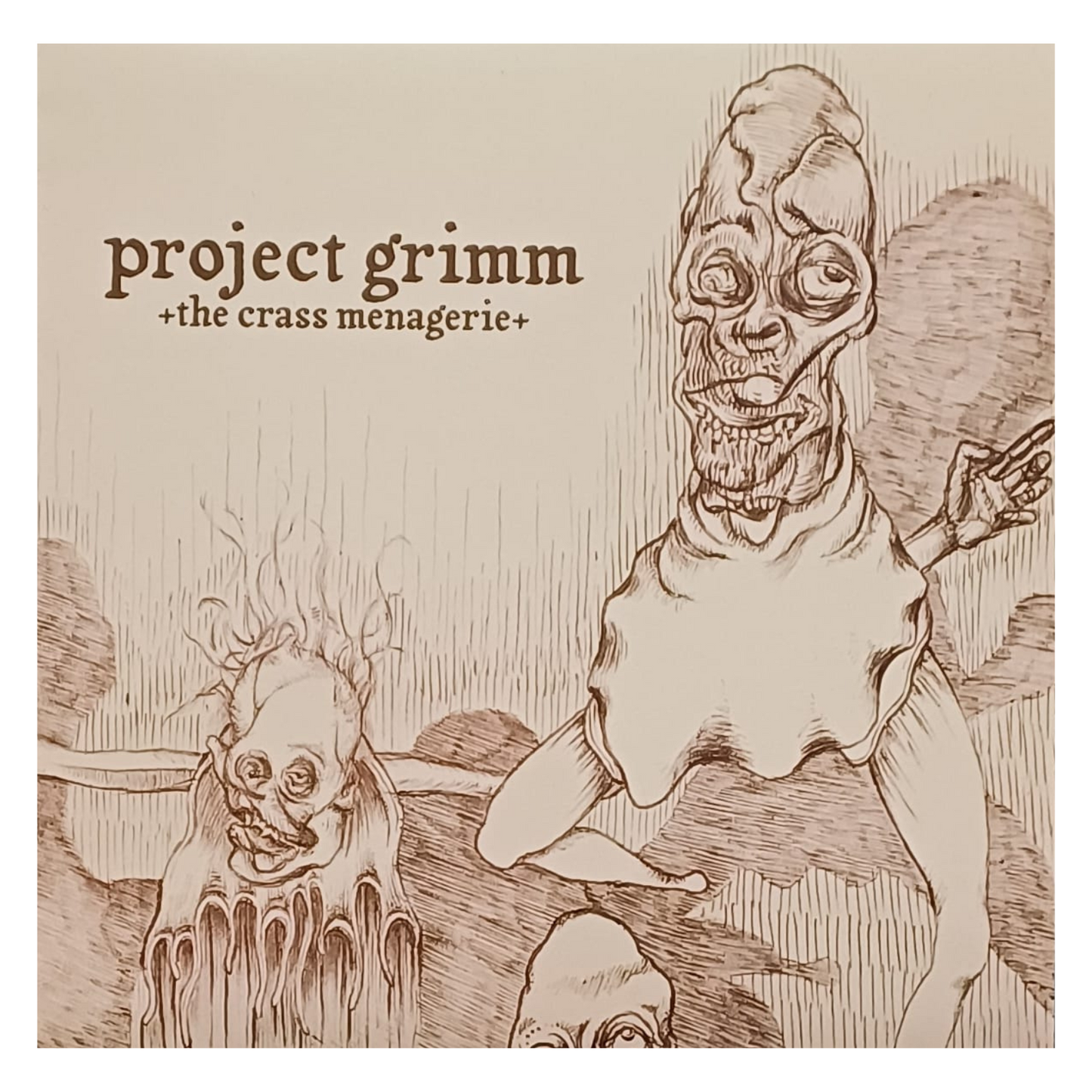 Project Grim – The Crass Menagerie|LP Rosso Edizione Speciale–VELP016|(M)TRV0086