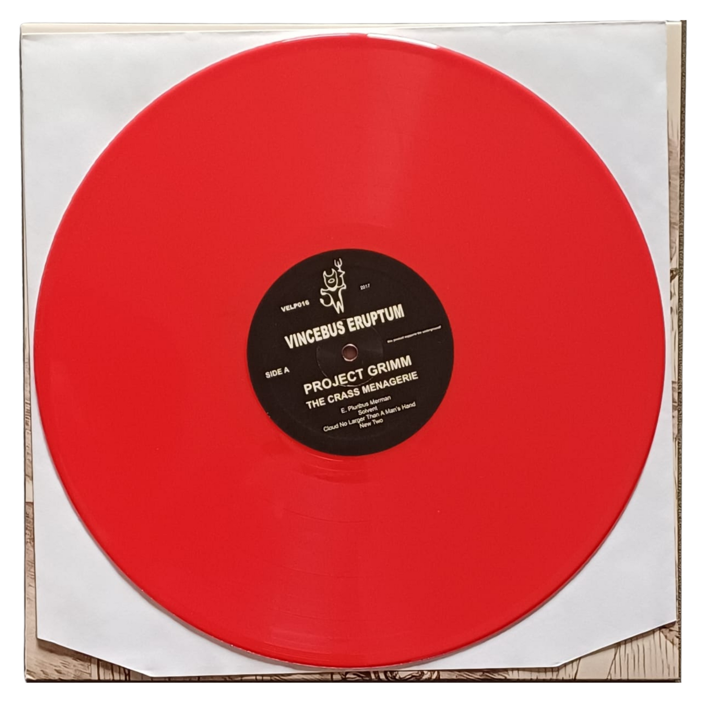 Project Grim – The Crass Menagerie|LP Rosso Edizione Speciale–VELP016|(M)TRV0086