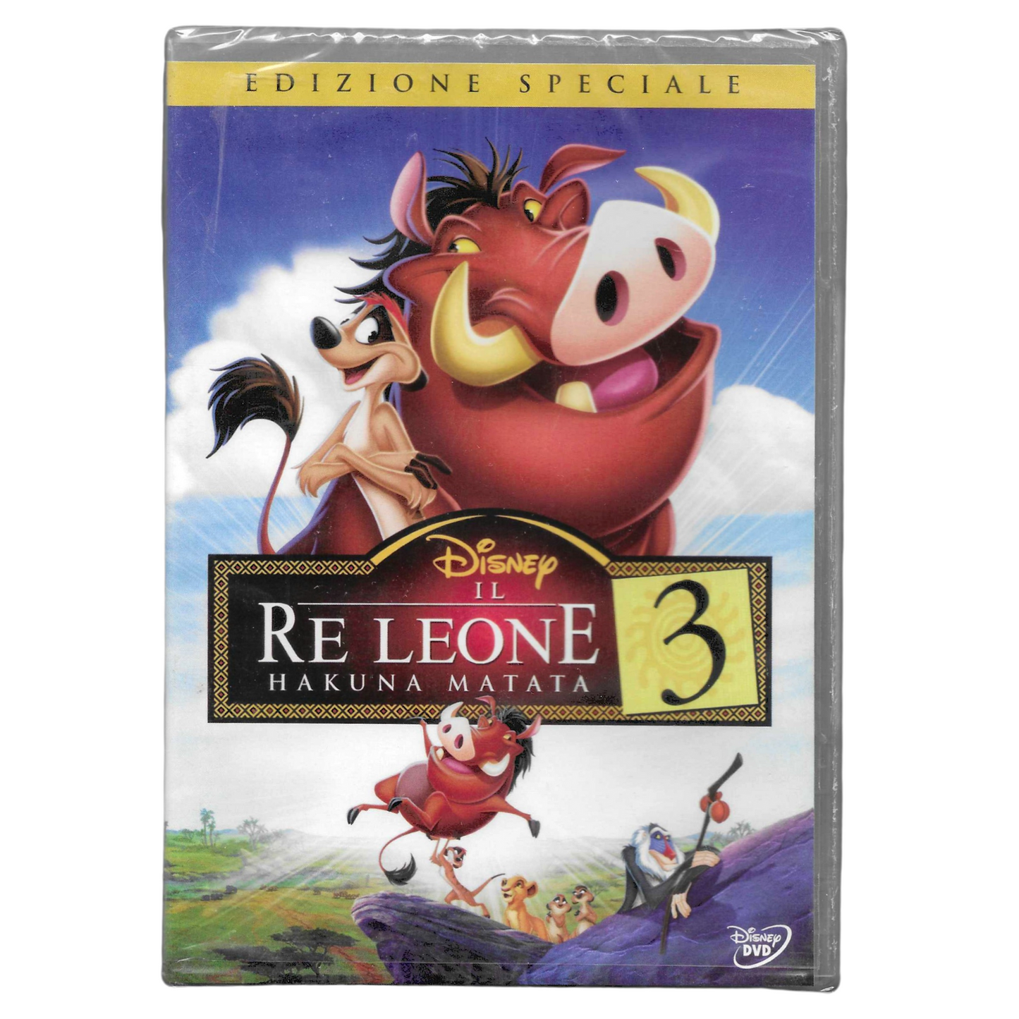 DVD Il Re Leone 3 - Hakuna Matata (2004) - Edizione Speciale Disney - NUOVO - TRD0053