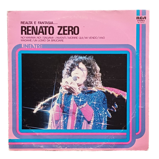 Renato Zero – Realtà E Fantasia... | Vinile 33 Giri RCA – NL 33141 | (VG) BUONE CONDIZIONI TRV0055