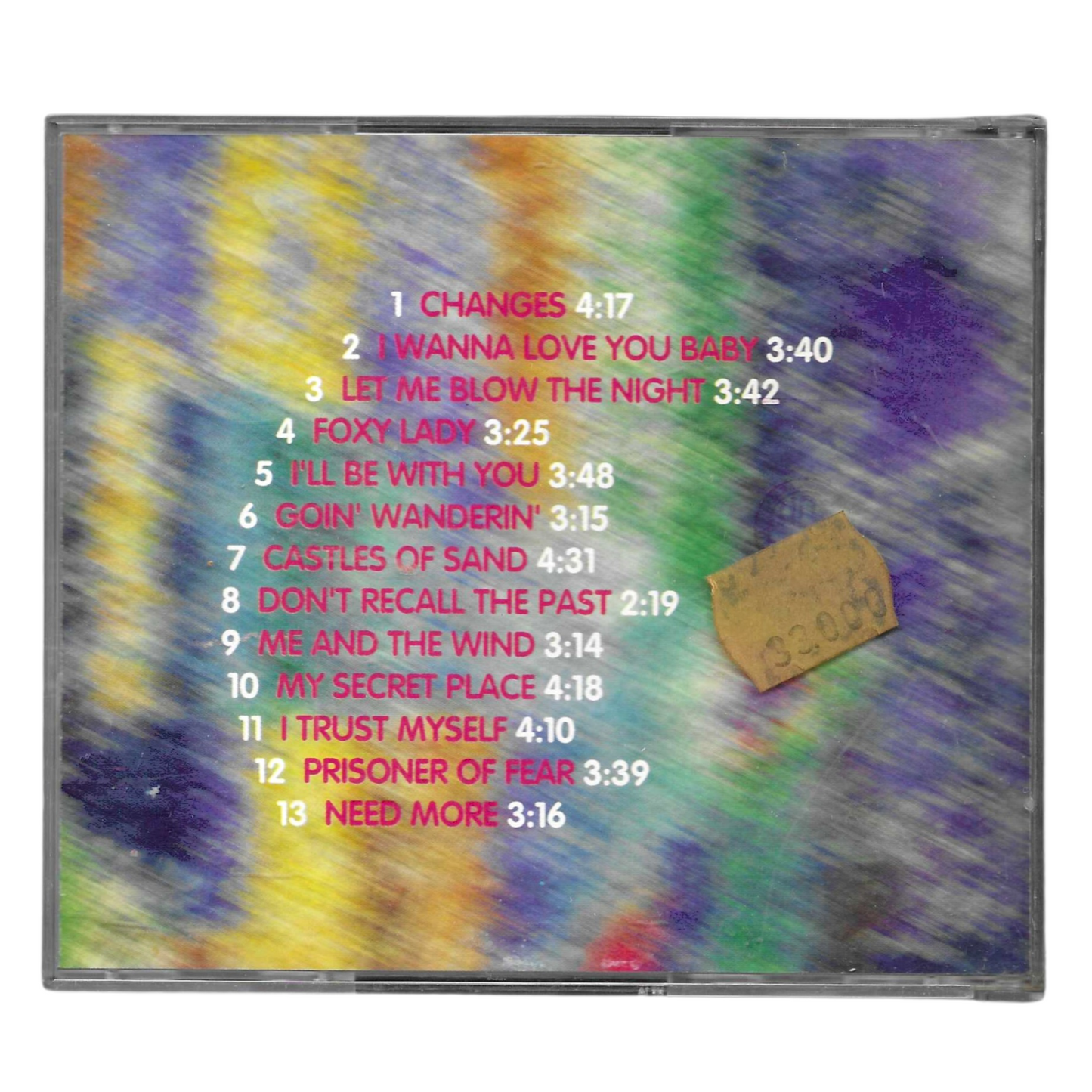 Roberto Ciotti - Changes CD (1996) | Blues Italiano | Ottime Condizioni - TR0084