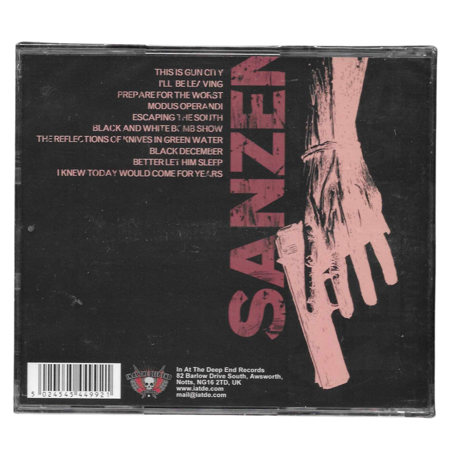 Sanzen – This Is Gun City | CD 2007 IATDE036 Rock, Hardcore | NUOVO - TR0255