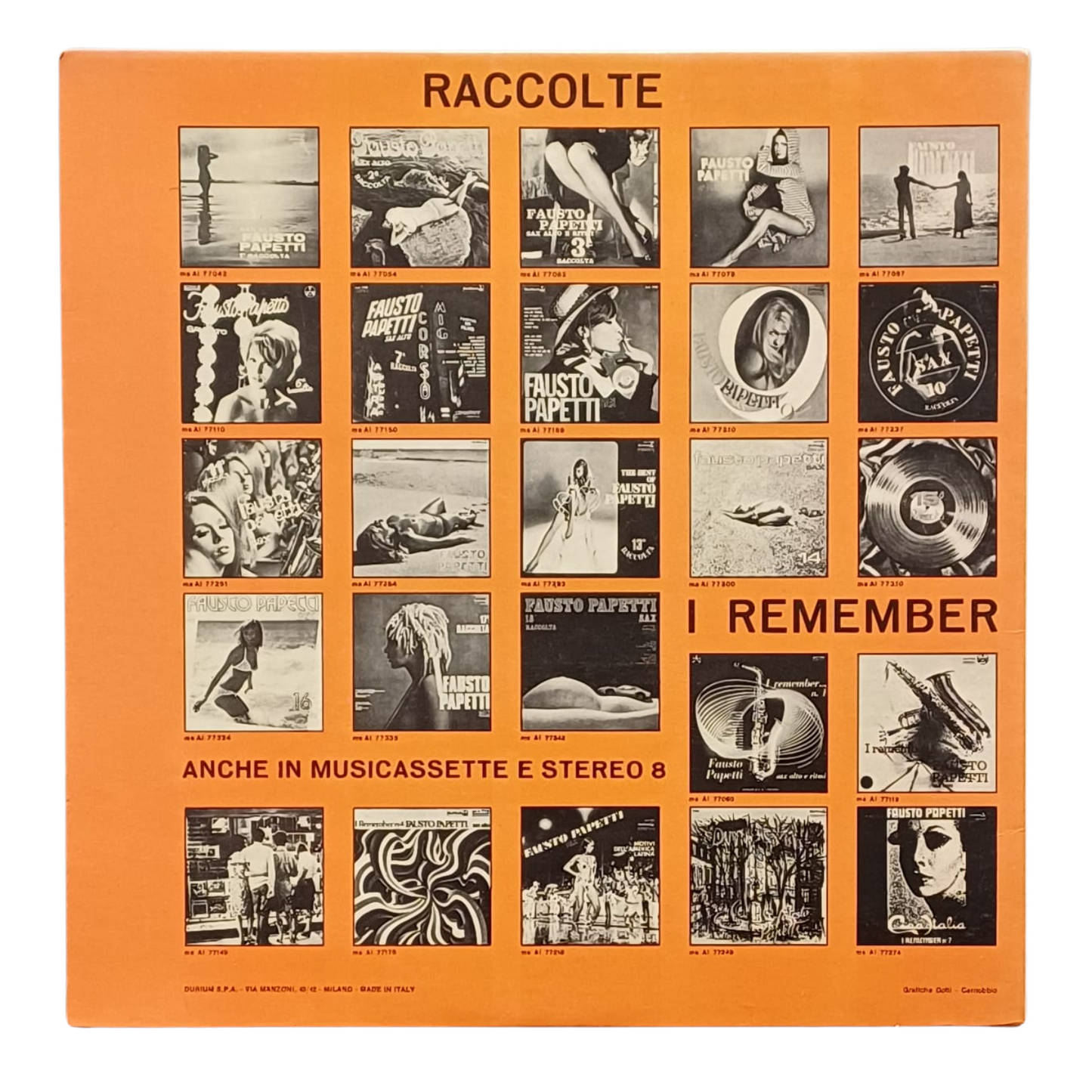 Fausto Papetti – 19ª Raccolta | LP Durium – MS AI 77355 | (VG) TRV0039