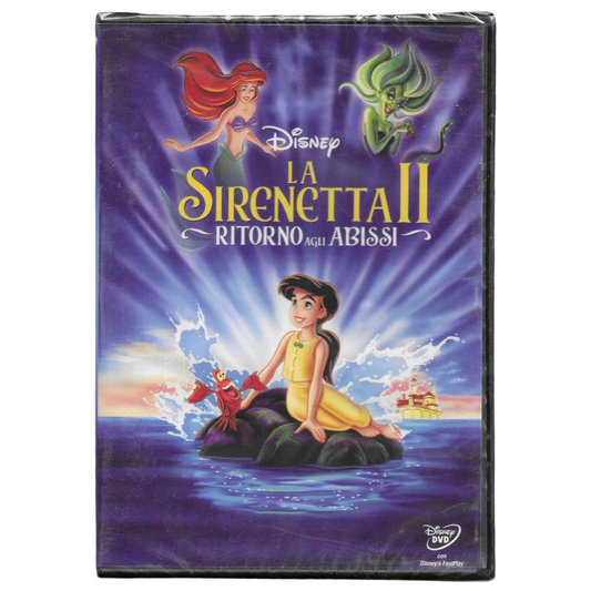 DVD La Sirenetta II: Ritorno agli Abissi (2000) - Edizione Disney - NUOVO - TRD0013
