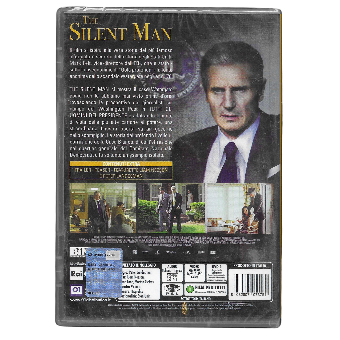 DVD "The Silent Man" (2017) –  NUOVO - TRD0078