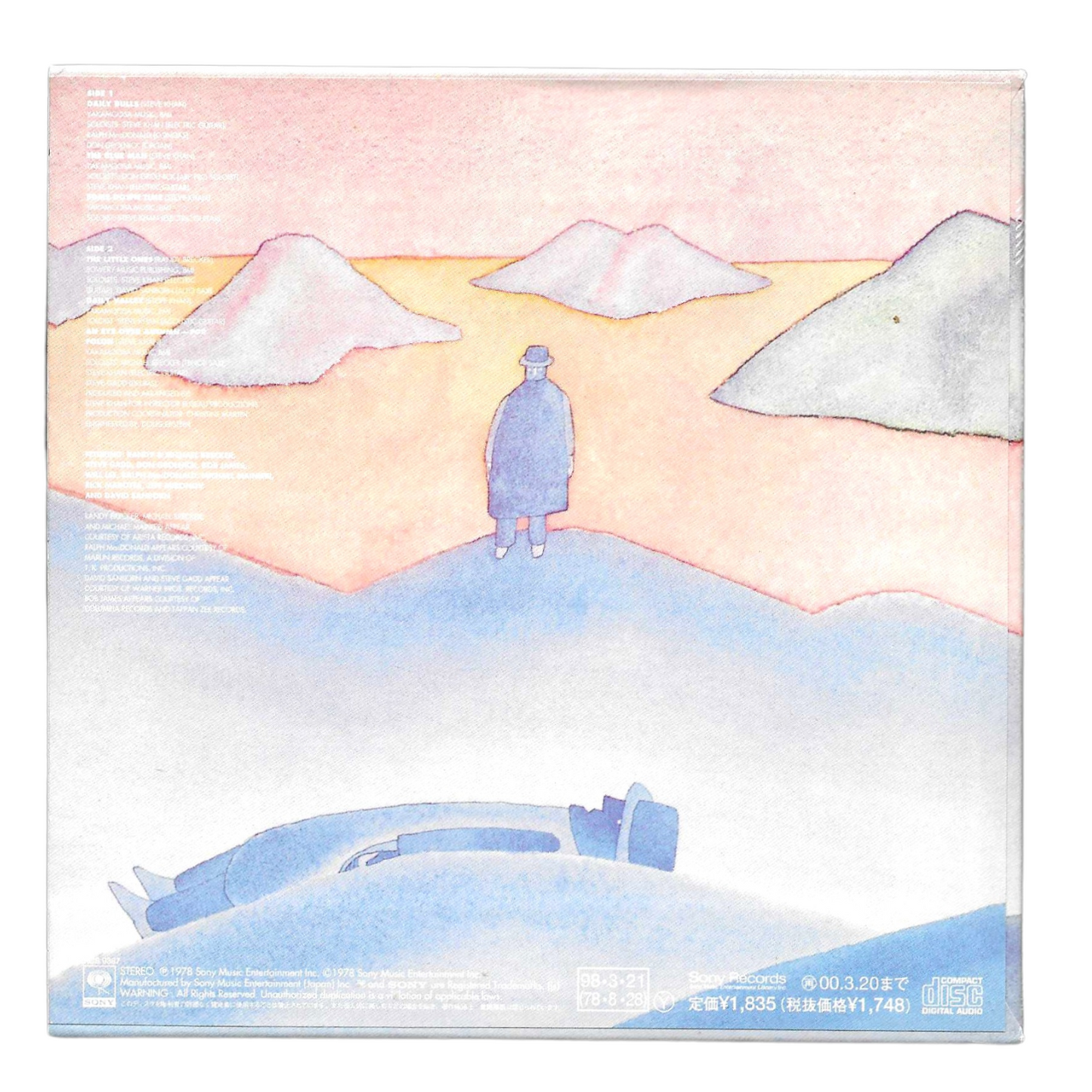 Steve Khan - The Blue Man | CD Mini LP Japan Limited Edition | Jazz Fusion - TR0140