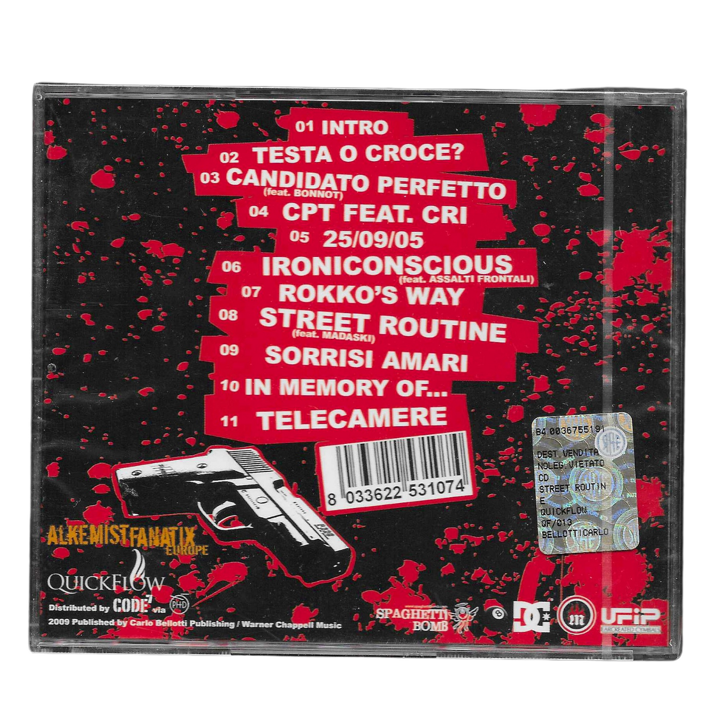 Kutfaces – Street Routine | CD QF013 Hip Hop, Rockc| NUOVO - TR0252