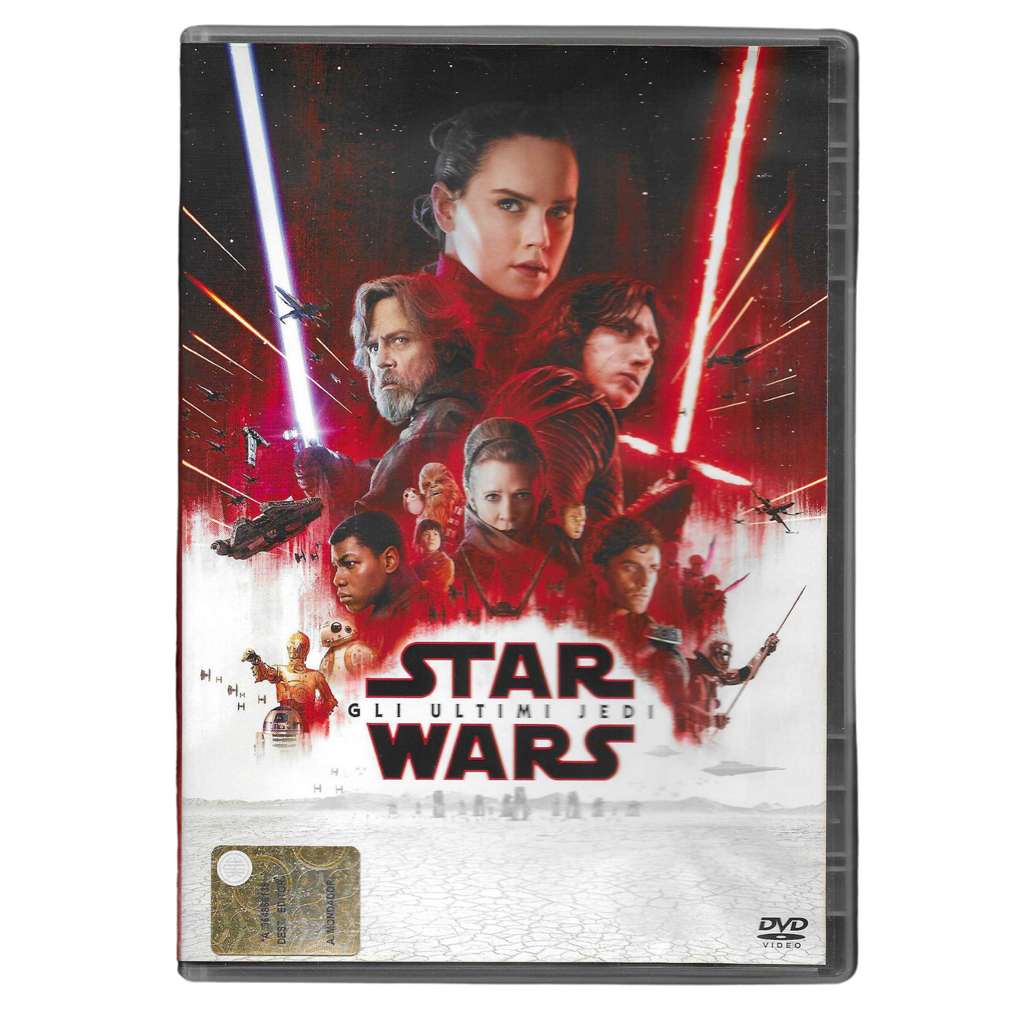 DVD Editoriale "Star Wars: Gli Ultimi Jedi" (2017) – NUOVO - TRD0121