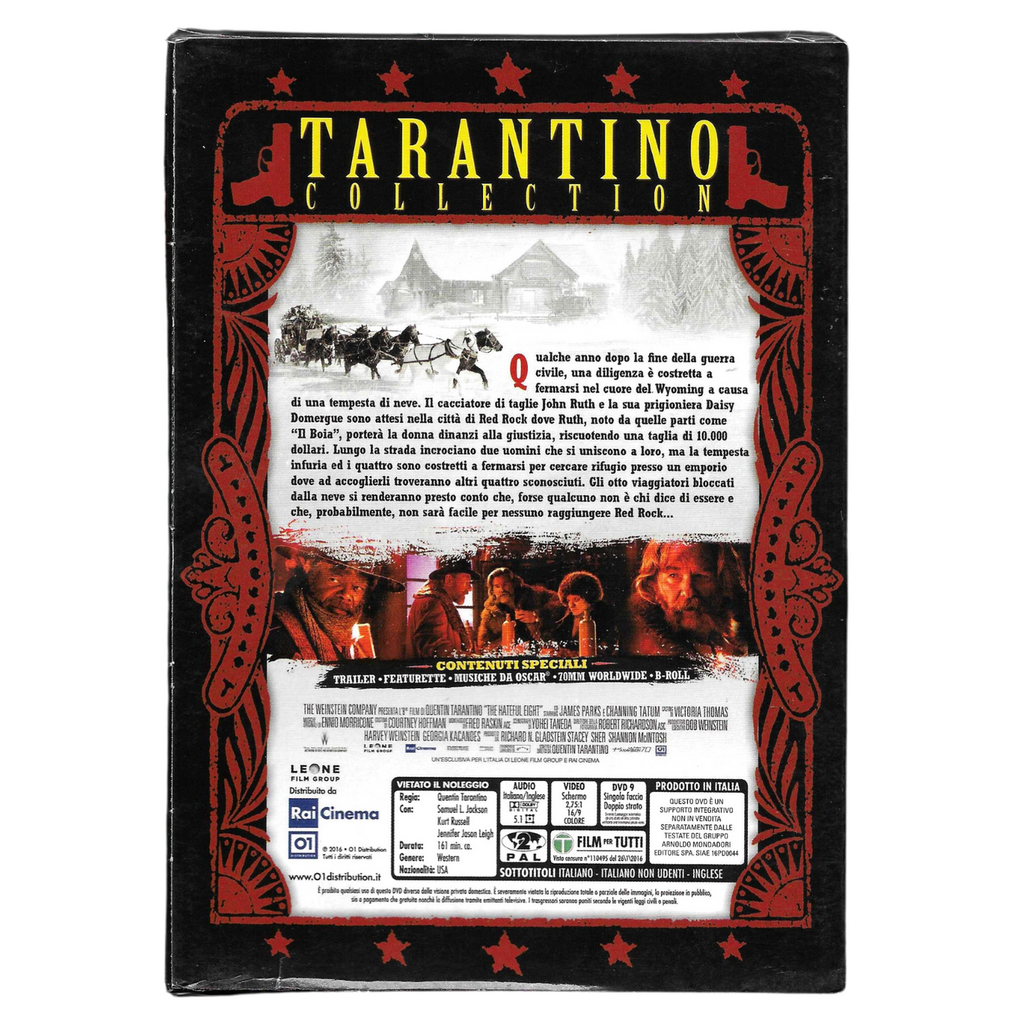 DVD Editoriale "Tarantino Collection: The Hateful Eight" (2015) - TRD0131
