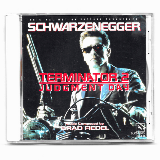 Brad Fiedel - Terminator 2: Original Motion Picture Soundtrack | CD Giapponese 1991 | Colonna Sonora | Come Nuovo TR0035