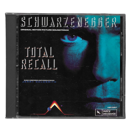 Jerry Goldsmith - Total Recall | Colonna Sonora Originale | CD 1990 | Ottime Condizioni TR0031