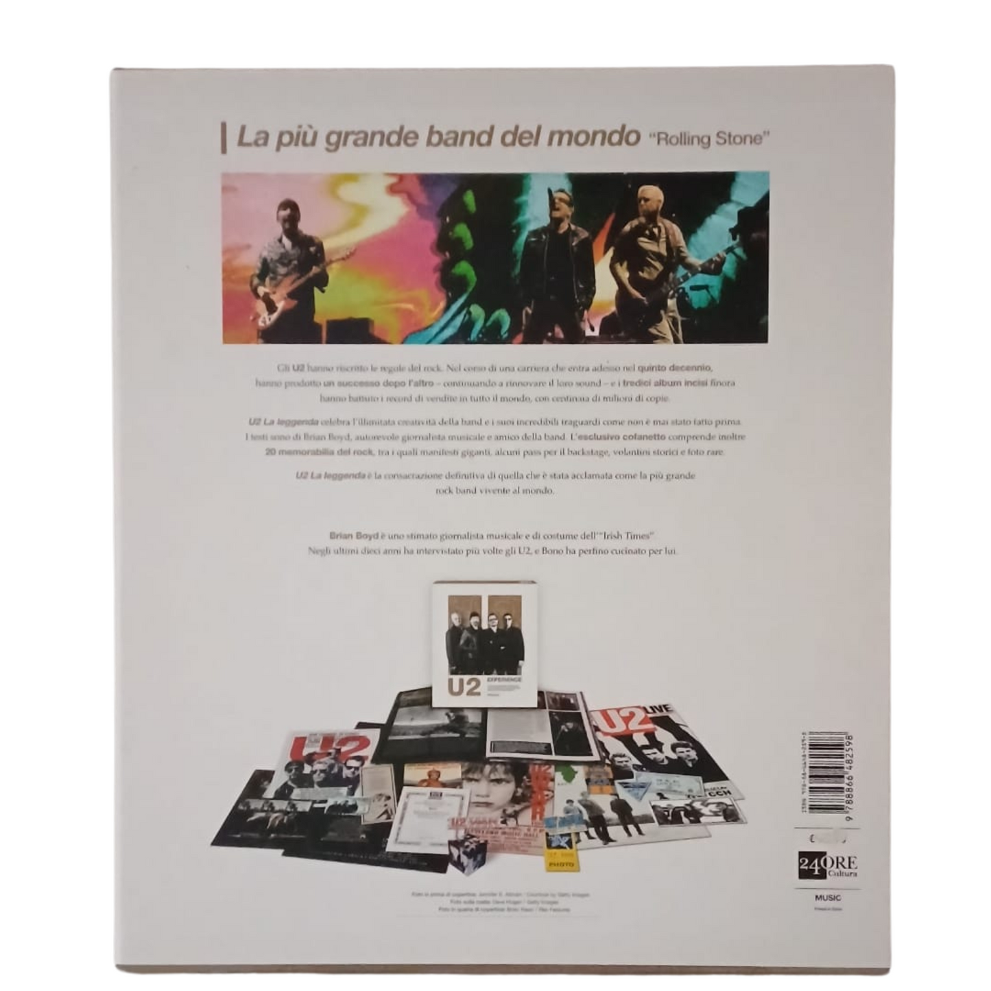 U2 - La Leggenda | Brian Boyd| Musica, Rock, Memorabilia | COME NUOVO - TRL0018