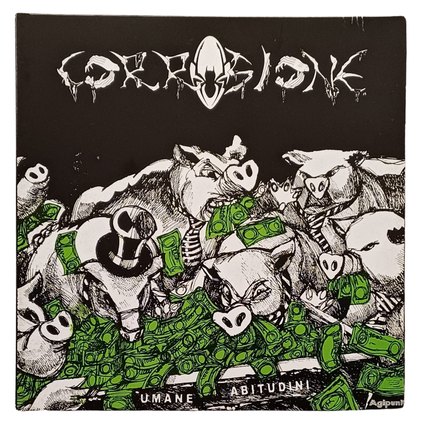 Corrosione-Cattiveria – Umane Abitudini/Santi Di Marmo Case Di Fango LP -OTTIME CONDIZIONI-TRV0116