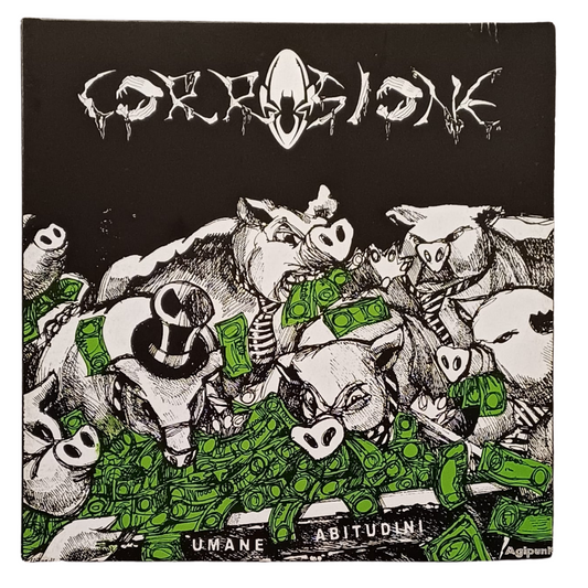 Corrosione-Cattiveria – Umane Abitudini/Santi Di Marmo Case Di Fango LP -OTTIME CONDIZIONI-TRV0116