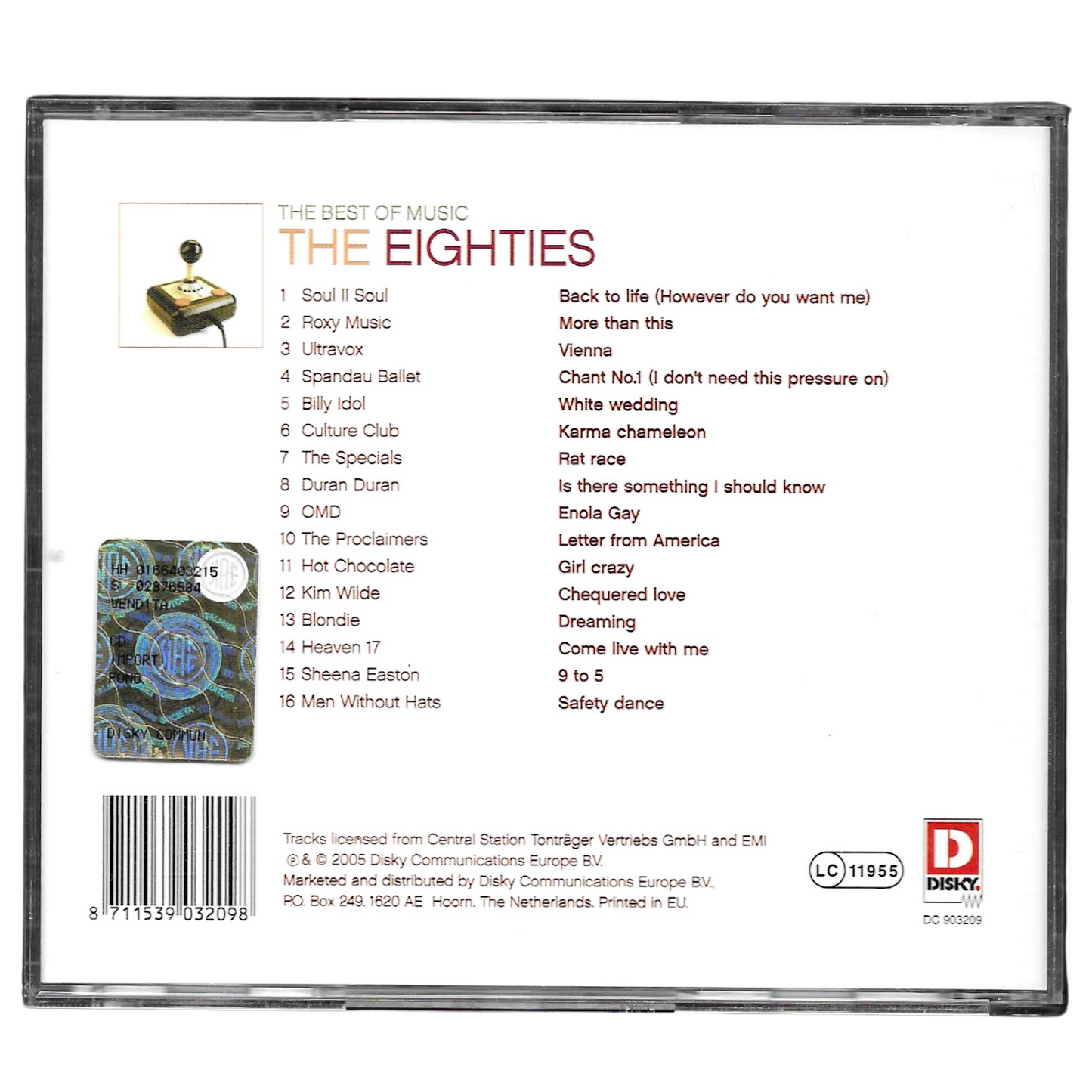 The Best Of Music - The Eighties | CD 2005 | COME NUOV - TR0288